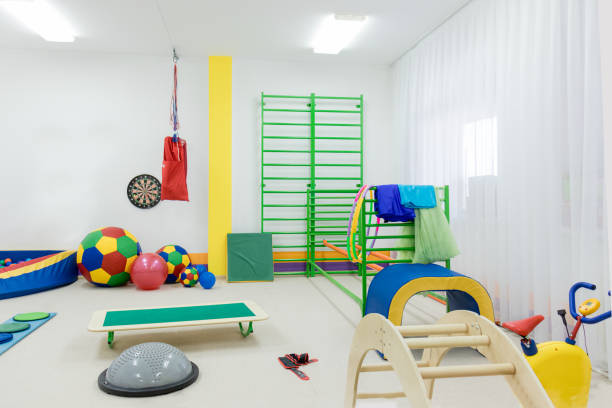 istock sensorics, sensory class,sensory integration. Exercises for violations of sensory integration. rehabilitation of sensory disorders.Selective focus 1391525698