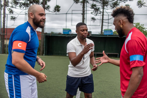 istock Players saluting each other before the game 1391525728