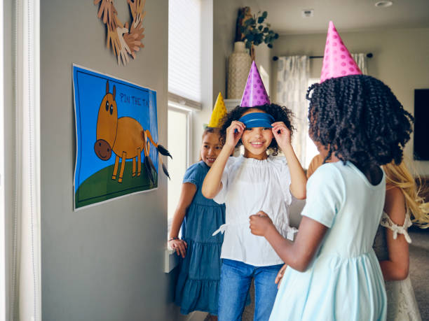 istock Children's Birthday Party in a Home 1391530472