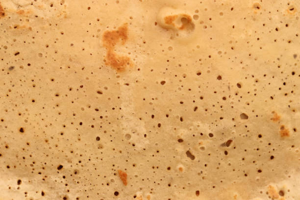 istock Clean homemade pancake delicious backdrop texture. Macro closeup. 1391532515
