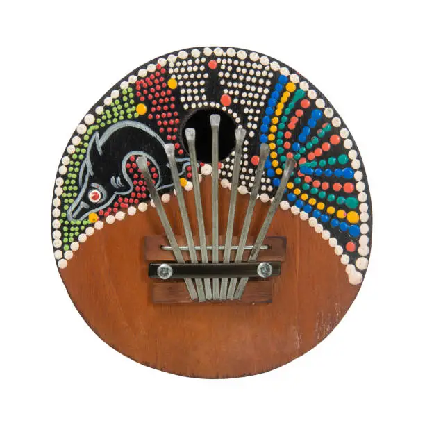 7 Key Kalimba Thumb Piano, Tuneable Coconut Shell Finger Thumb Piano