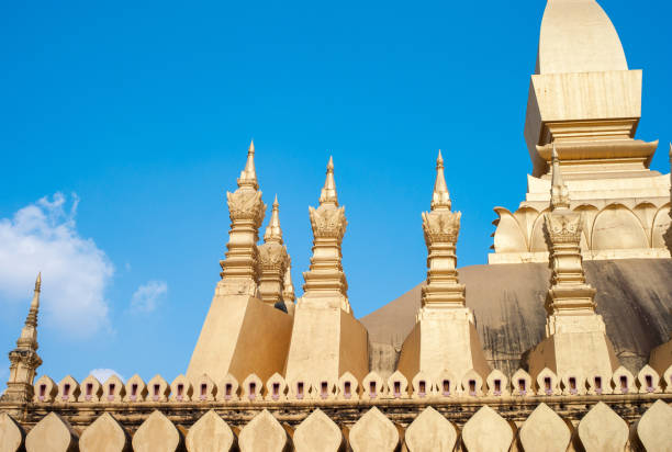 istock Pha That Luang in Vientiane, Laos 1391556447