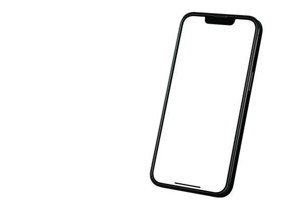 istock Studio shot of  smartphone isolated on background  - Clipping Path 1391556539