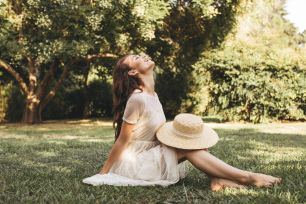 istock Beautiful girl enjoying summer 1391561273