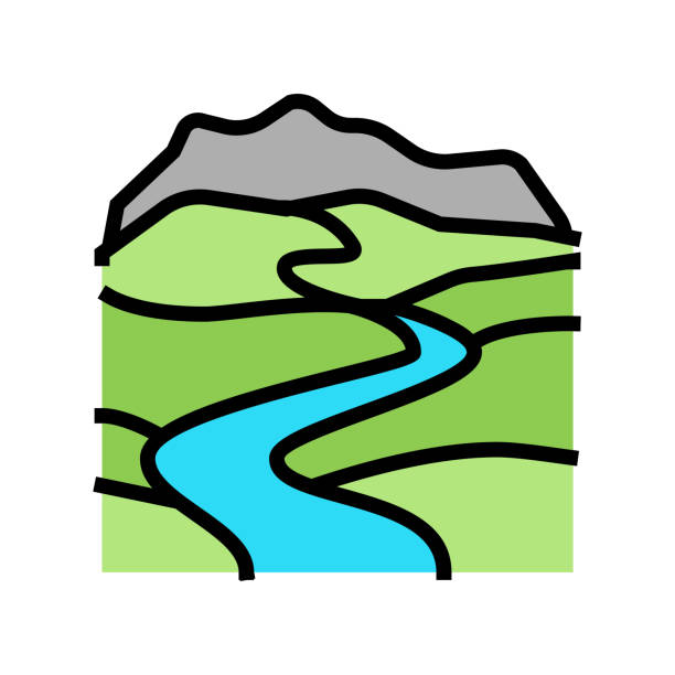 830+ Mountain Watershed Stock Illustrations, Royalty-Free Vector ...