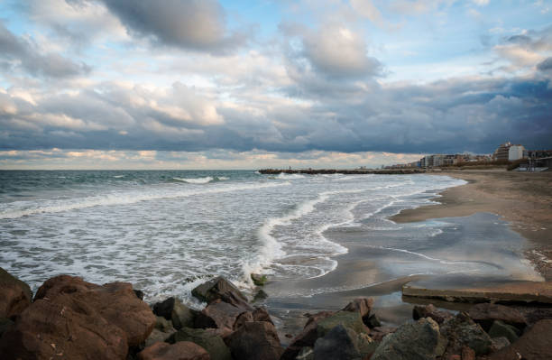 istock The Black Sea coast in Pomorie 1391567192