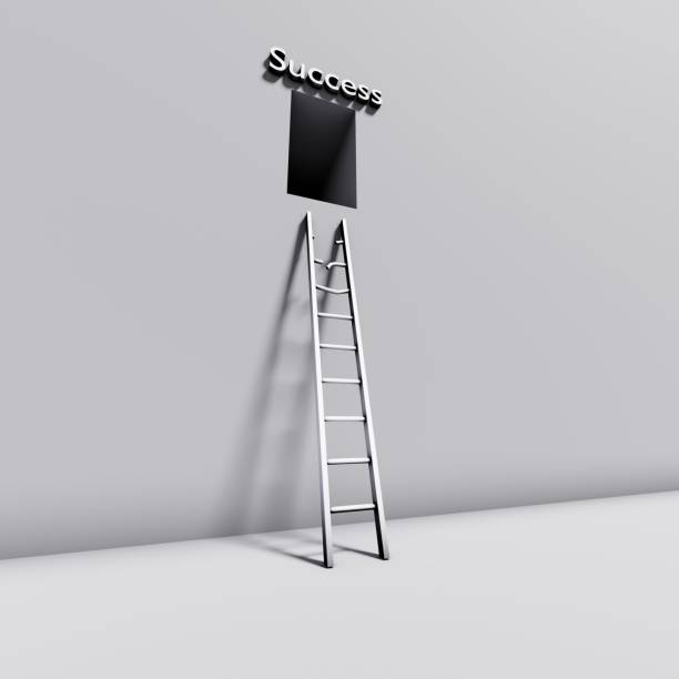 istock A ladder going to success have broken rungs 1391570598