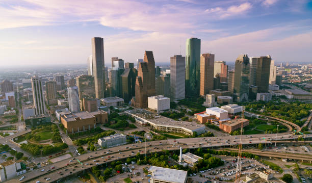 istock Skyscrapers in downtown Houston 1391573018