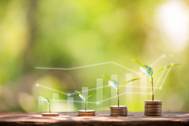 istock Development of business and financial 1391574312