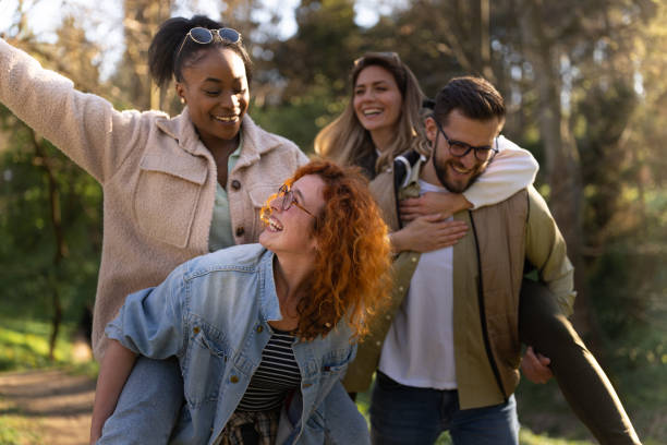 istock Friends having a good time together 1391576740