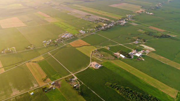istock View of agricultural fields 1391579444