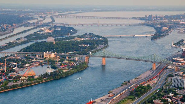 istock Saint Helen's Island and Saint Lawrence Bridge 1391579463