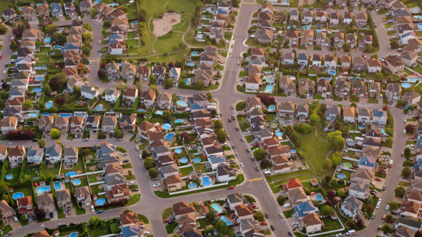 istock Tract houses in Montreal 1391579505