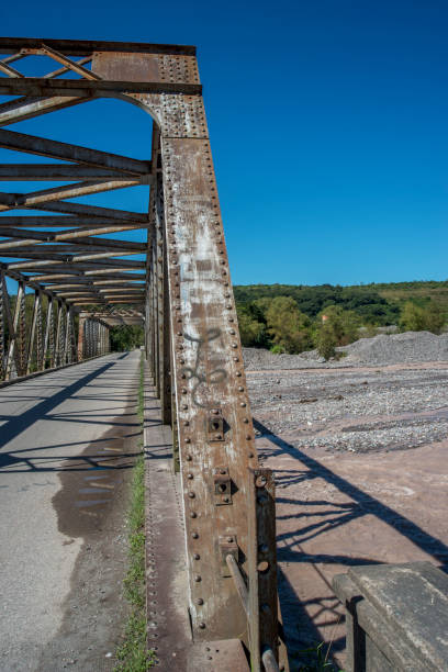 istock view of an old metal bridge 1391586905