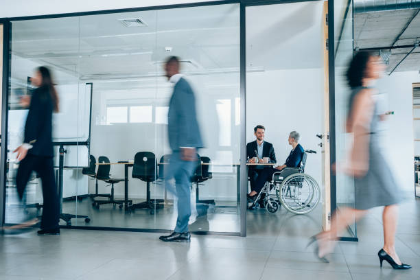istock Business partners in meeting. 1391590187