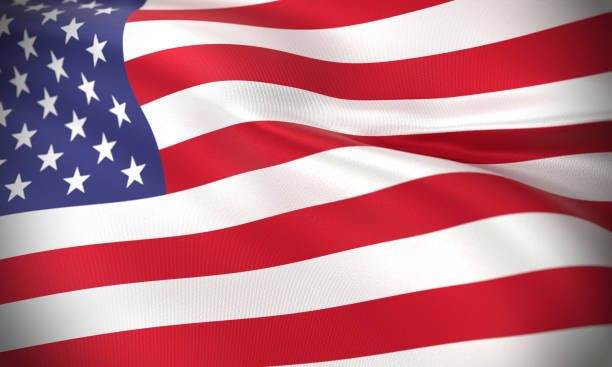 istock Close Up USA Flag 1391596352