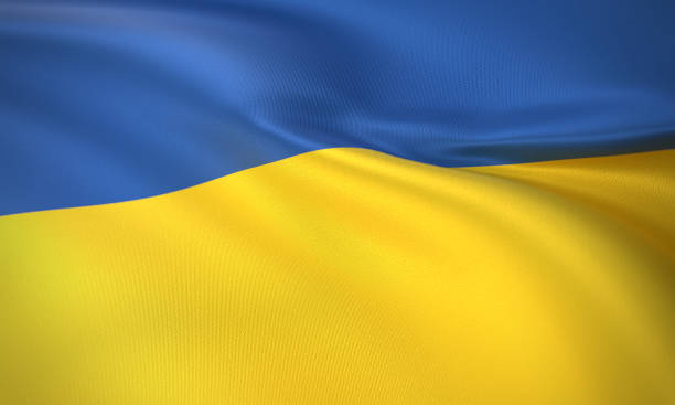 istock Close Up Ukraine Flag 1391596562
