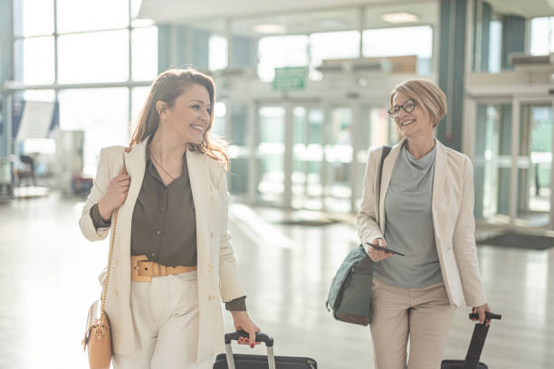 istock Women going on business travel 1391601282