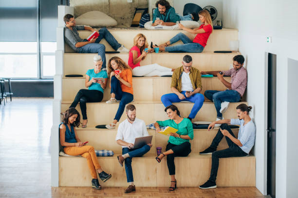 istock Business people with digital devices 1391608602