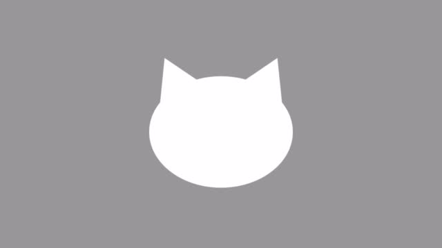 660+ Cute Cat Icon Stock Videos and Royalty-Free Footage - iStock