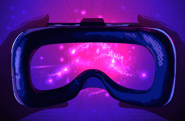 ilustrații de stoc cu metaverse realitatea virtuală - realitate virtuală