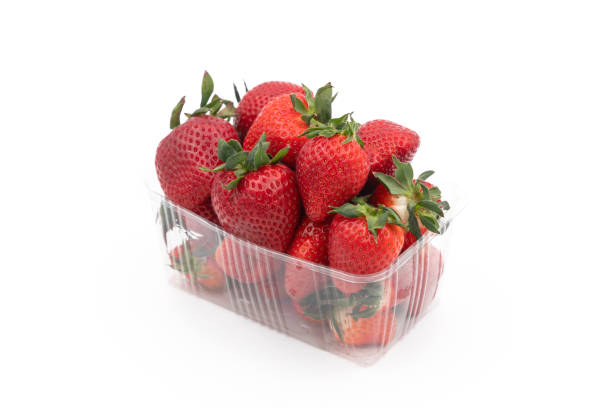 istock A strawberry casserole isolated on a white background 1391621708