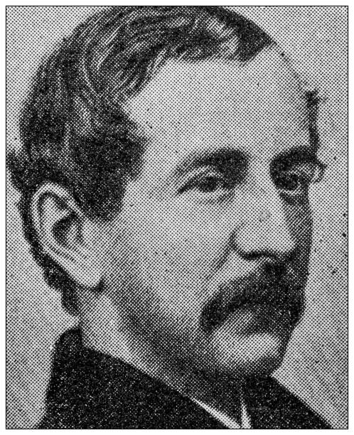 istock Antique portrait of famous people: Richard Cunningham McCormick 1391622848