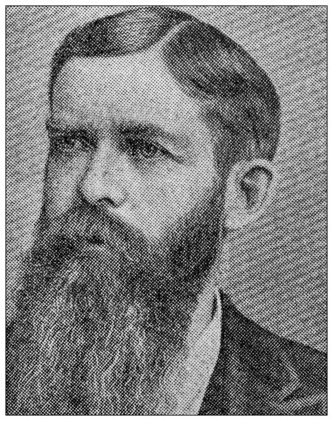 istock Antique portrait of famous people: Samuel Mitchell 1391624894