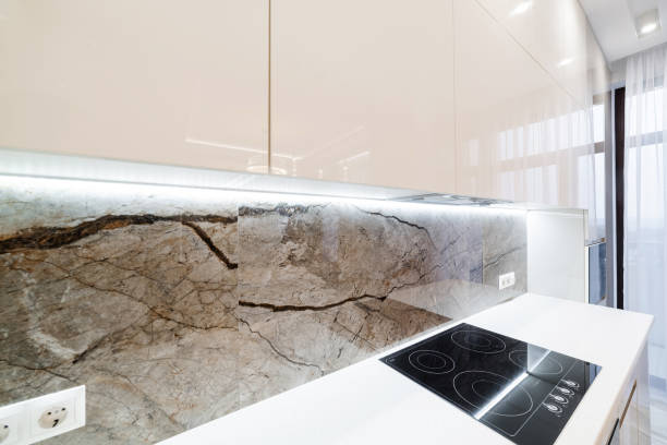 istock clean and kitchen with light furniture and white countertop 1391624938