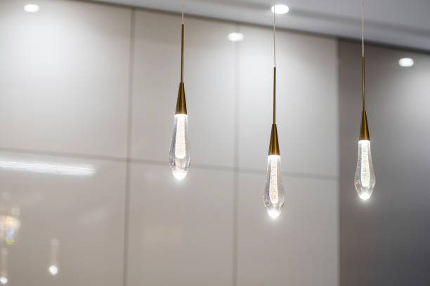 istock stylish and modern lamp in loft style in the bathroom 1391625595