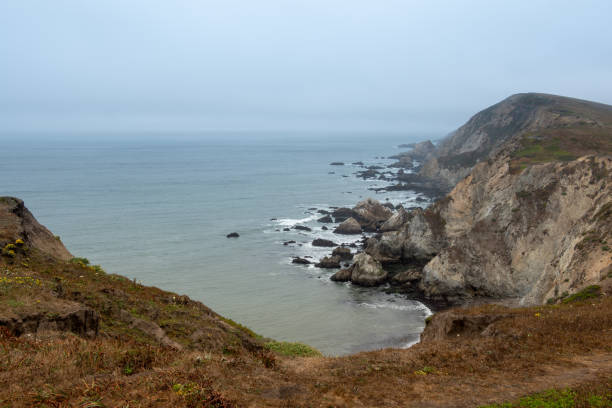 istock Seascape view from the Chimney Rock Trail in Point Reyes 1391627030
