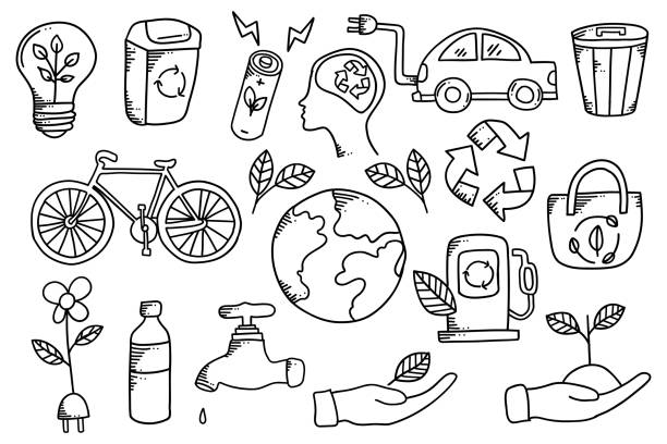 Sustibility Drawing 28,300+ Sustainability Drawing Stock Illustrations, Royalty-Free Vector ...