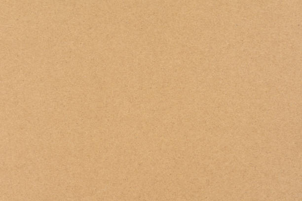 brown paper or cardboard texture background. - papel pardo imagens e fotografias de stock