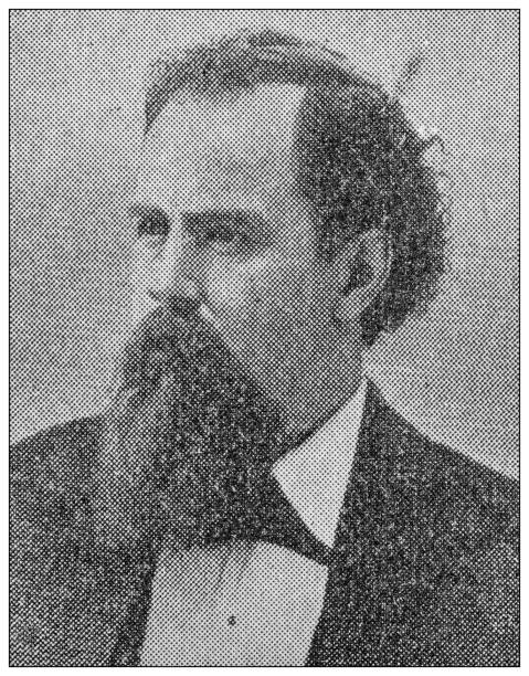 istock Antique portrait of famous people: Henry A Peed 1391630554