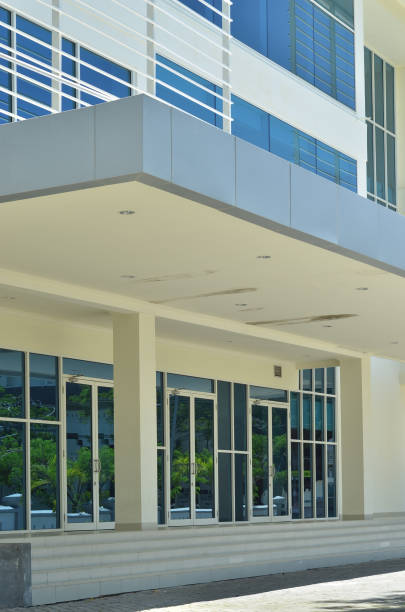 istock A new building with a modern architectural style 1391646039