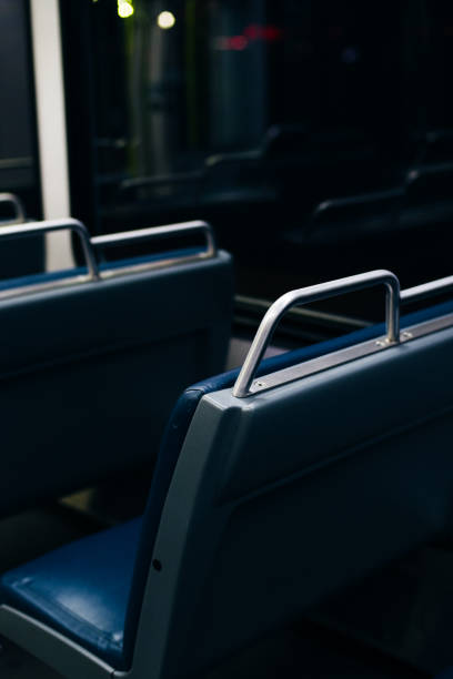 istock Interior of subway train car in calgary Metro system, canada 1391662513