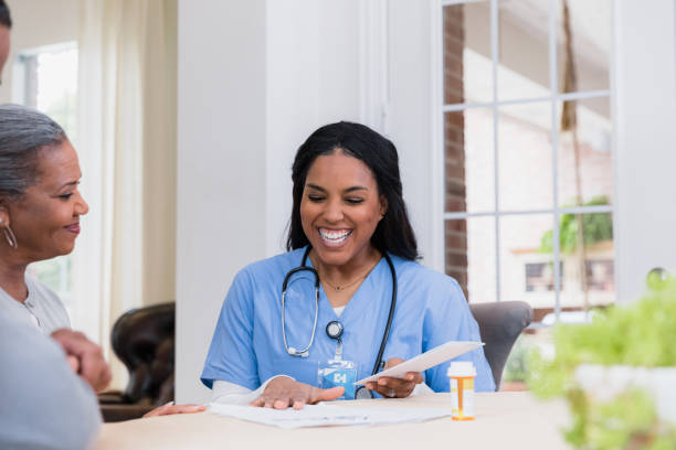 istock Nurse is excited to share information on the new medication 1391663889