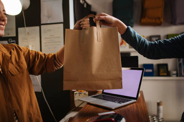 Customer service by a salesperson