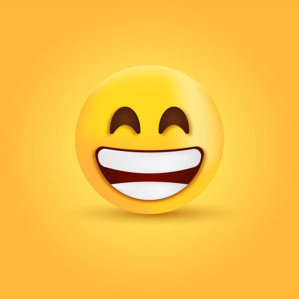 istock 3d smile emoji face with smiling eyes - happy smiley face emoticon 1391696781