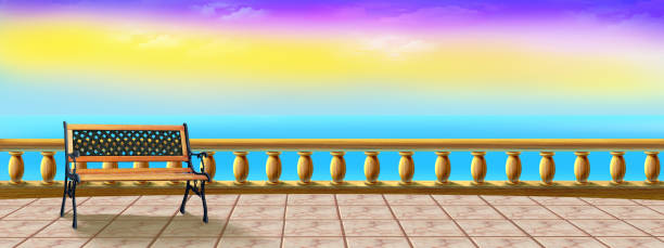 istock Sunrise view over the sea from the observation deck 15 1391708020