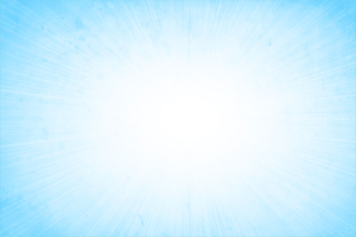 A horizontal vector illustration of textured gradient textured bright light blue and white backdrop, Smudges and faint stains or scratches all over with ample copy space, no people and no text. Can be used as wallpapers, textures templates and designs.