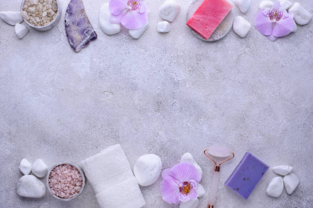 istock Spa concept. Natural beauty cosmetics 1391732249