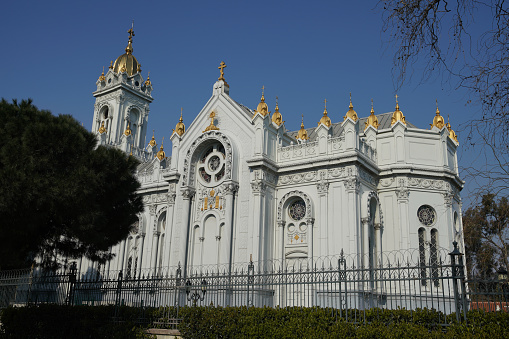 Bulgarian St. Stephen Church in Istanbul City, Turkey