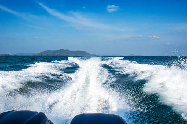 istock sea waves from the boat 1391737871