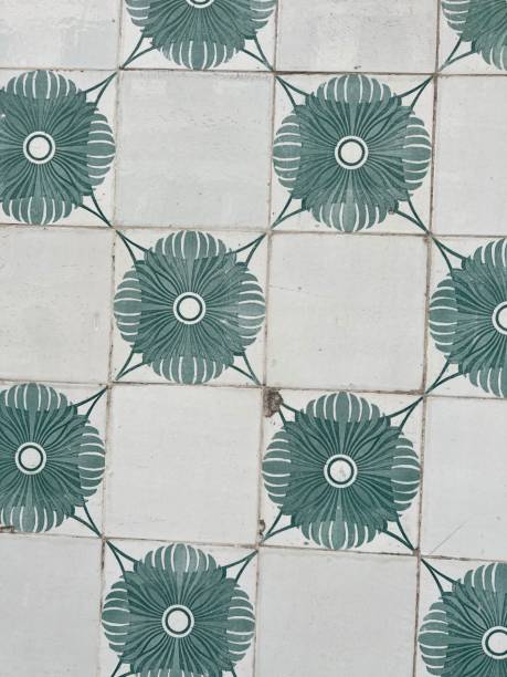 istock Ancient traditional portuguese ceramic tiles - Azulejos 1391740521