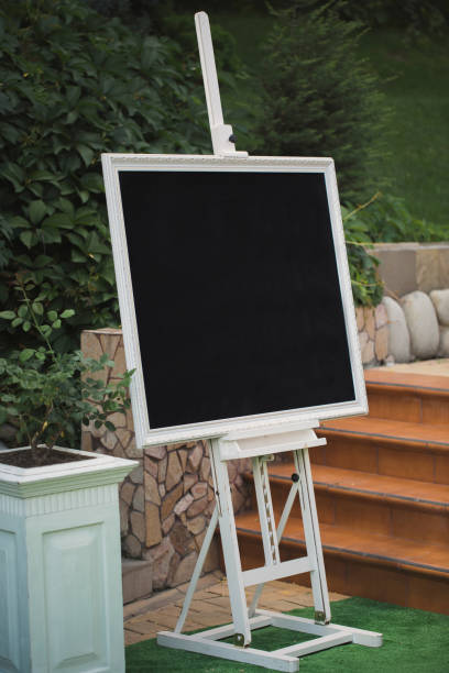 istock Beautiful elegant stylish wedding guest table list 1391741566