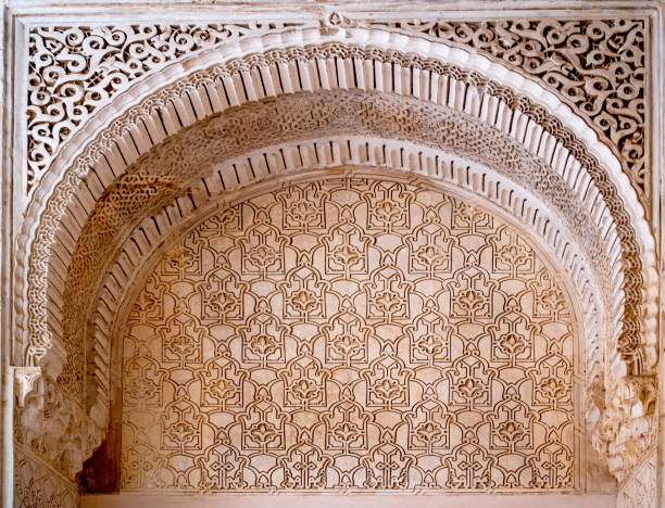 Ornaments in a building in southern Spain