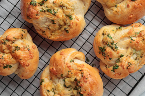 istock Homemade pastry - buns with parsley 1391746694