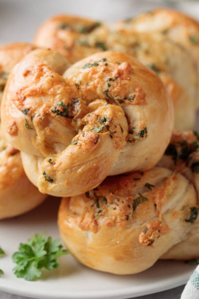 istock Homemade pastry - buns with parsley 1391747779
