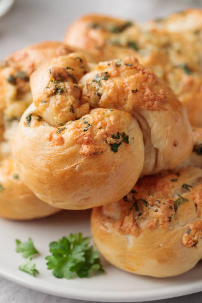 istock Homemade pastry - buns with parsley 1391747786